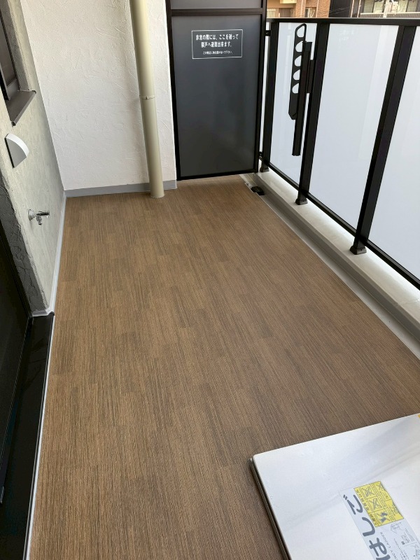 バルコニー　バルコニーも広めです