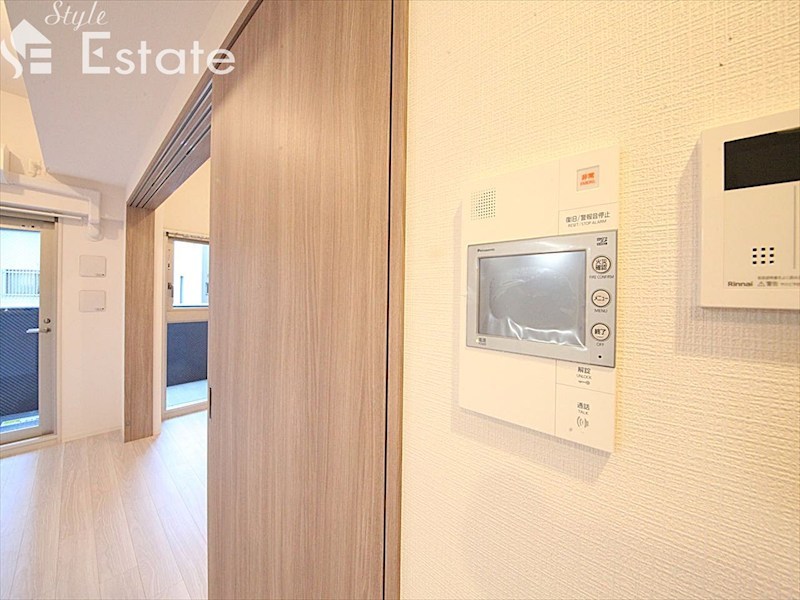 セキュリティ　モニター付きインターホン