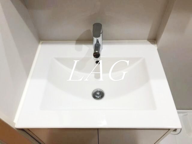 洗面設備　洗面台です。
