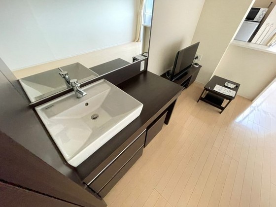 洗面設備　※別部屋の写真です