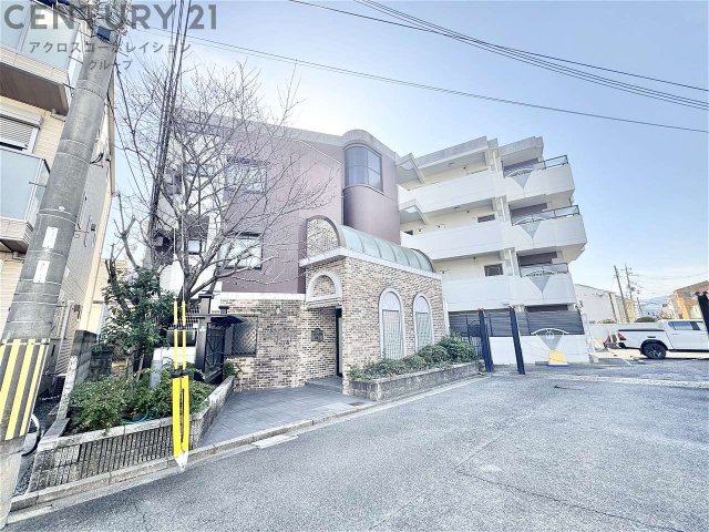 建物外観　オートロック完備♪