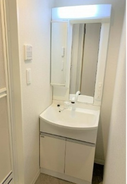 洗面設備　別タイプ部屋　参考写真です