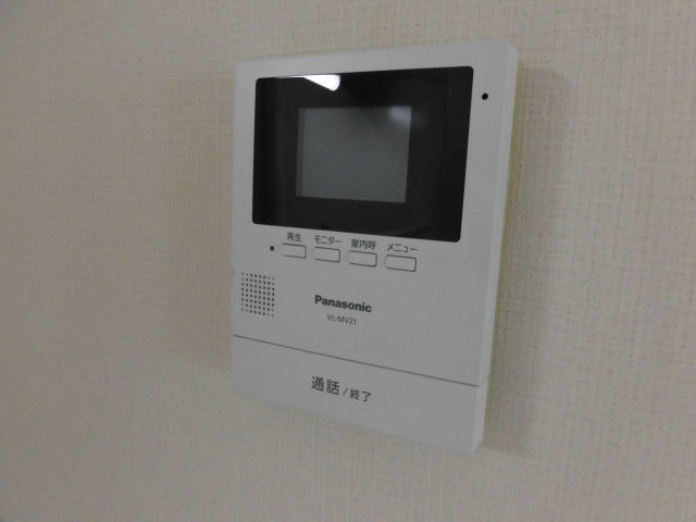 セキュリティ　TVモニター付きなので女性の方にも安心ですね