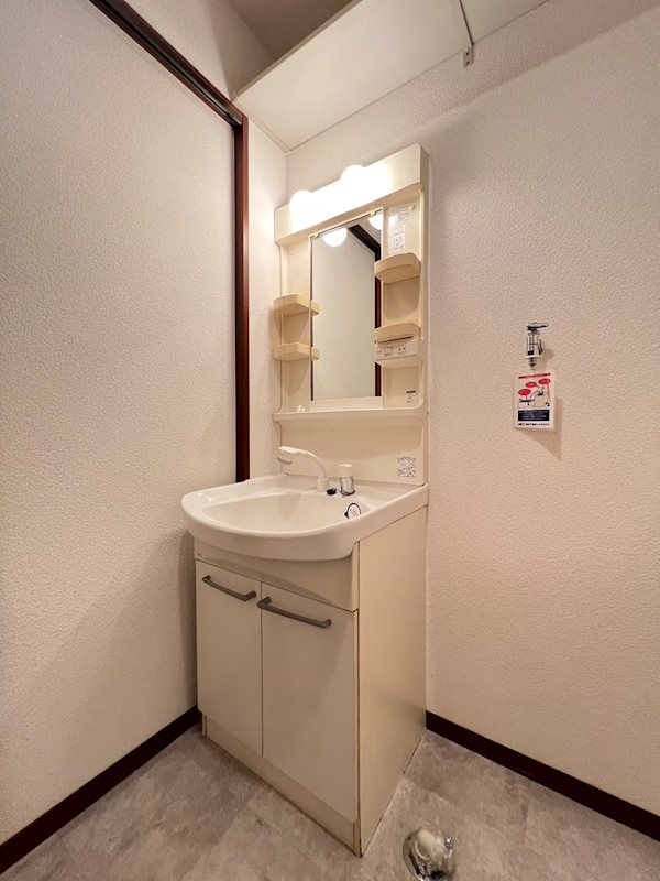 洗面設備　脱衣所もあります。