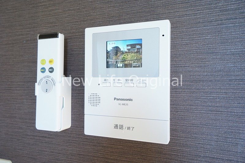 セキュリティ　室内から来訪者を確認できるTVモニターホン付きで安心です☆