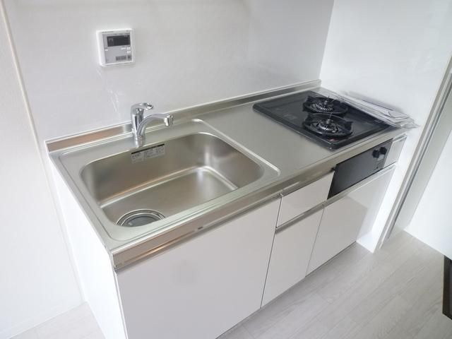 キッチン　★新規システムキッチンガス２口★