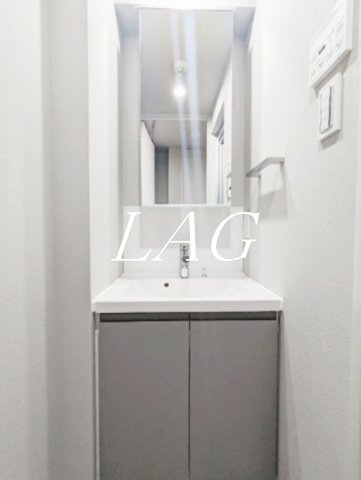 洗面設備　洗面台です。