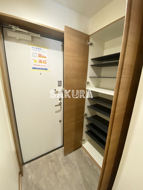 玄関　大容量のシューズボックス♪