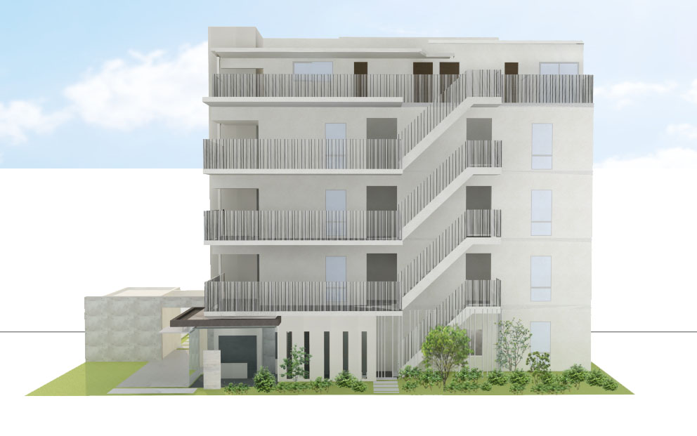 建物外観　きれいな外観です