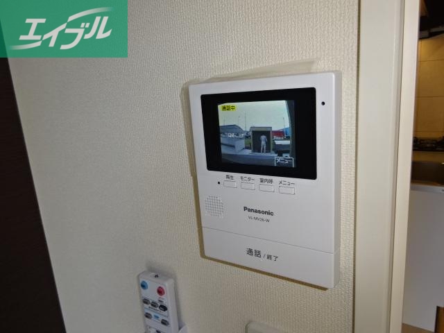 セキュリティ　カメラ付インターホン（イメージ）