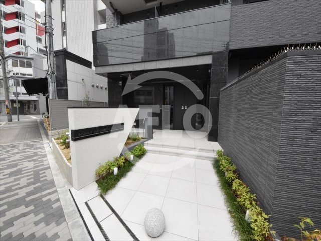 エントランス　レジュールアッシュ桜宮リバーコート　エントランス