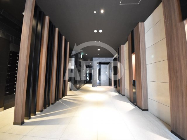 ロビー　レジュールアッシュ桜宮リバーコート　ロビー