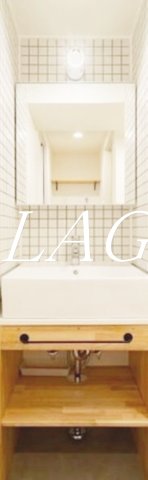 洗面設備　洗面台です。