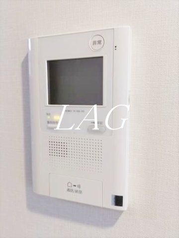 セキュリティ　モニター付きインターフォンです。