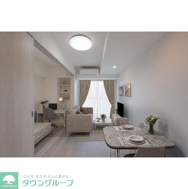 居室・リビング　【家具・調度品等はCG加工です。実際の賃貸住居には含まれま…