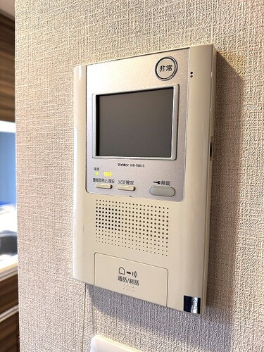 セキュリティ　ＴＶモニタ付インターホン　※2024年02月撮影