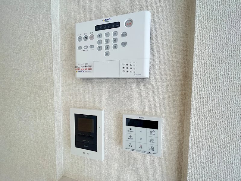 セキュリティ　※別部屋参考写真