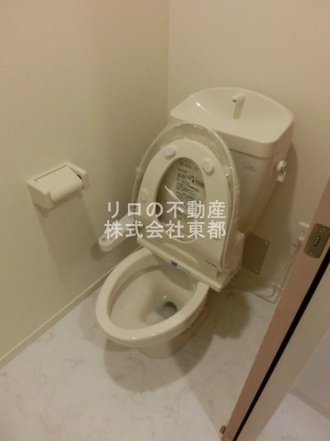 トイレ　洗浄便座付です！毎日清潔・快適にお過ごしいただけます♪