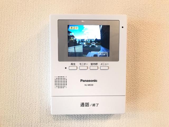 セキュリティ　カメラ付インターホン（イメージ）