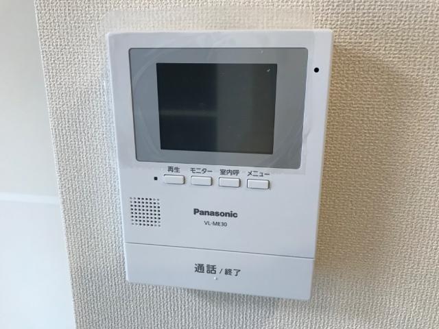 セキュリティ　カメラ付インターホン（イメージ）