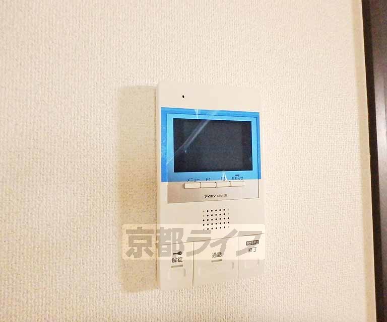 セキュリティ　モニター付きで安心。