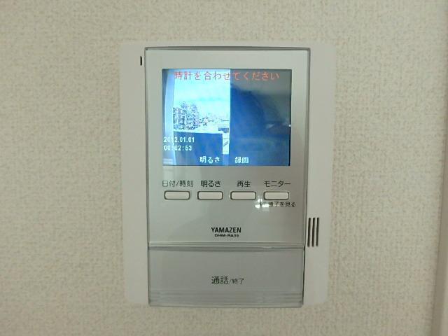 セキュリティ　録画機能付きのTVモニターホンです