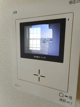 セキュリティ　カメラ付インターホン（イメージ）