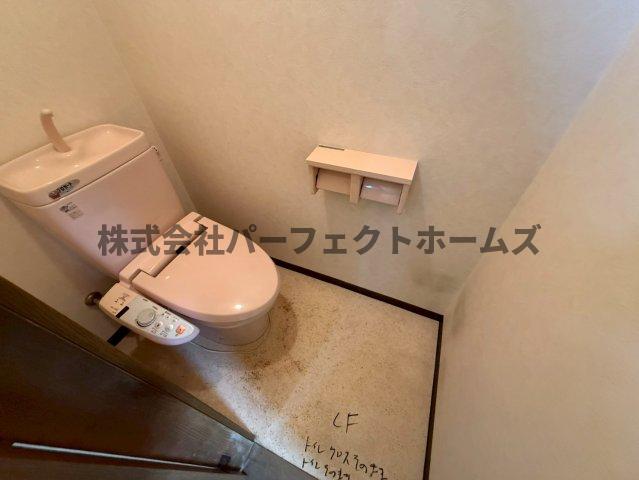トイレ　清潔感のあるトイレです
