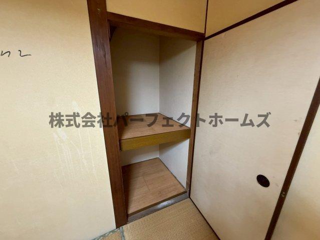 収納　大きなスペースがあり、収納には困りません