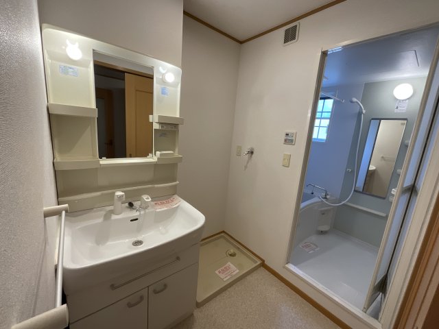 洗面設備　洗面所です