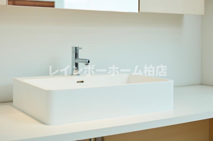 洗面設備　同施工。参考写真。