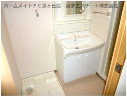 洗面設備　※イメージ　同物件別号室の写真