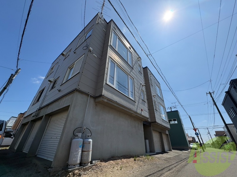 建物外観　札幌市北区上篠路「ローズハイツ」