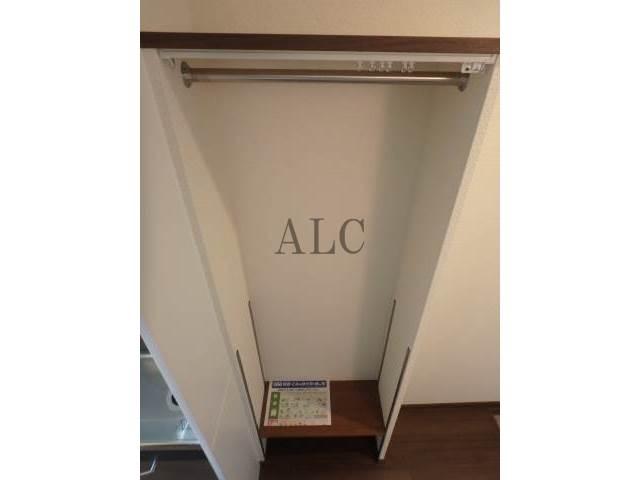 収納　たっぷりとした収納スペースです