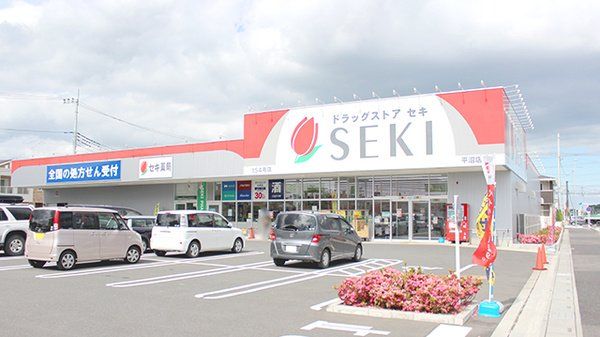 ドラックストア　ドラッグストアセキ平沼店（ドラッグストア）まで850m