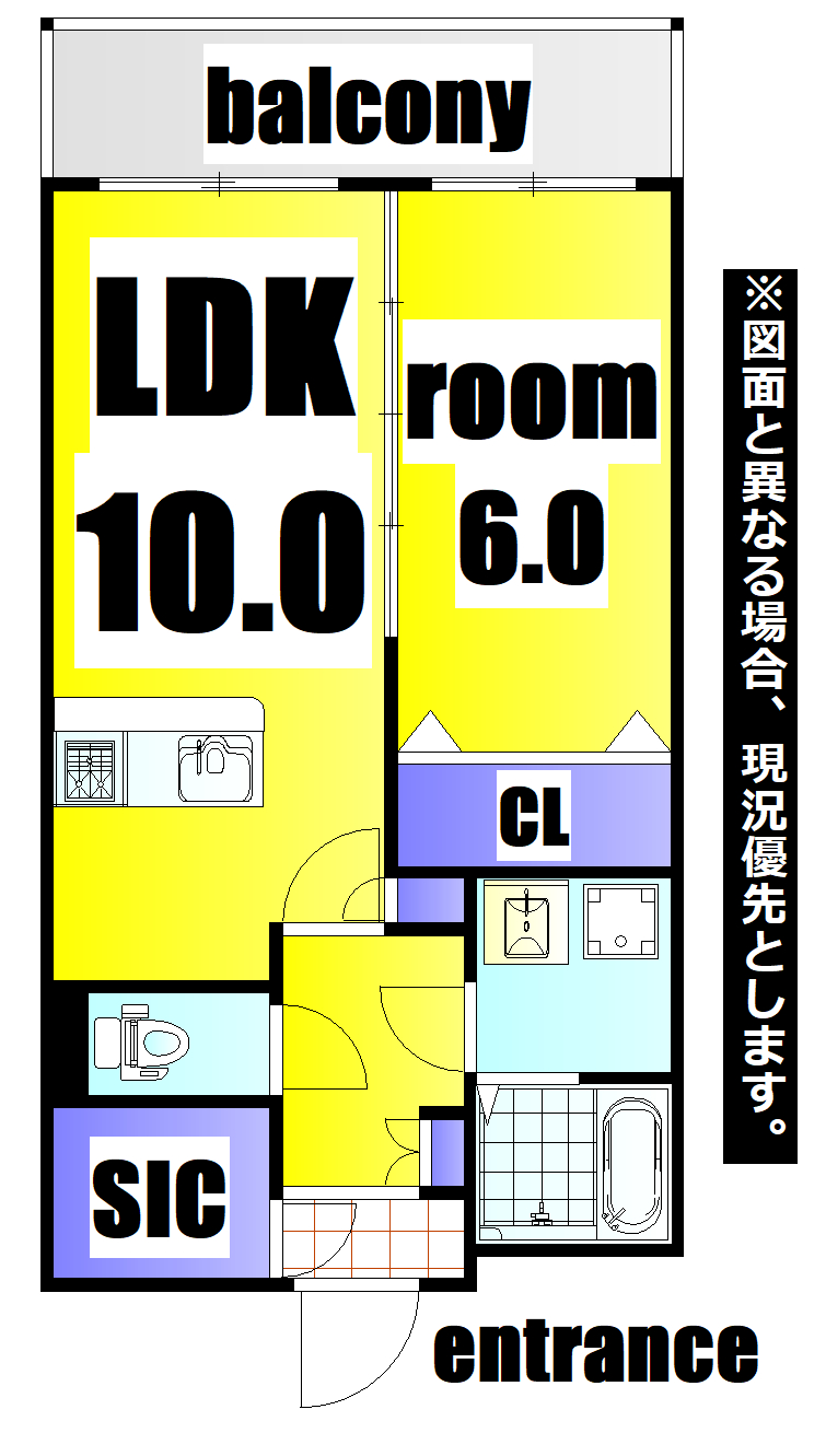 LEON篠崎の間取り写真