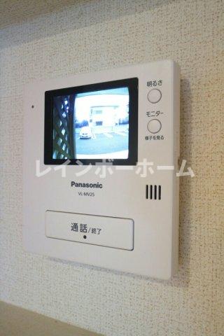 セキュリティ　同物件別号室参考写真です。