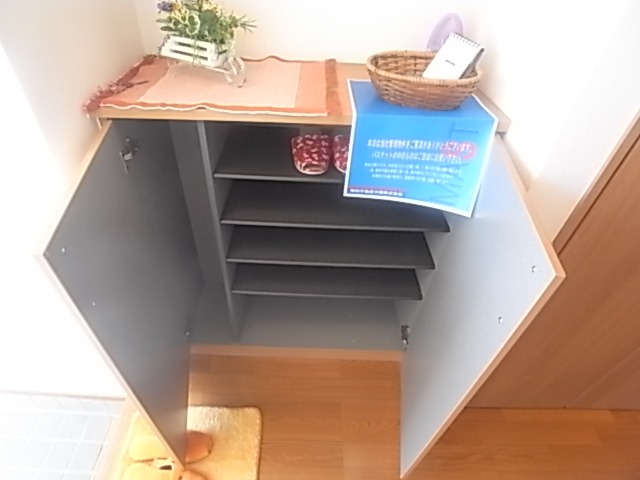 収納　備品はつきません。