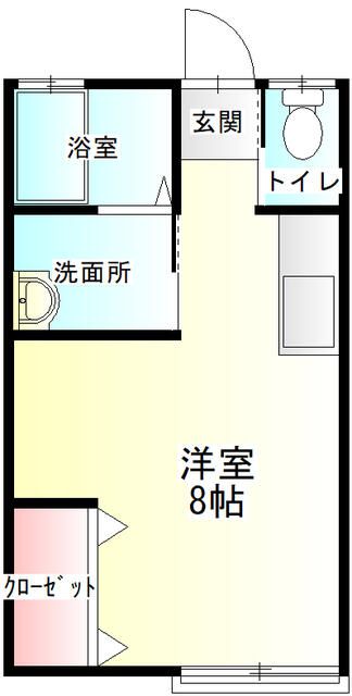 青葉荘の間取り写真