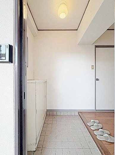 浅井マンションの玄関写真