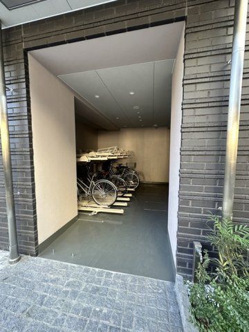 駐車場　駐輪場です