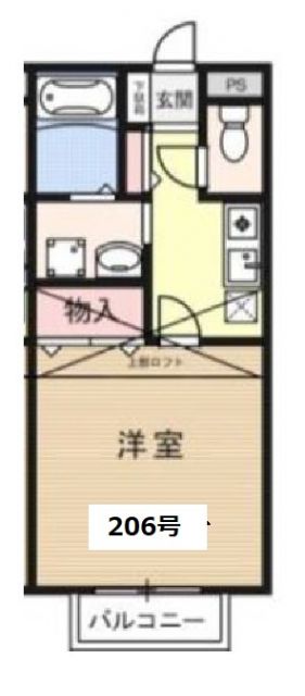 ＪＲ片町線 野崎駅 徒歩8分 2階建 築22年の間取り写真