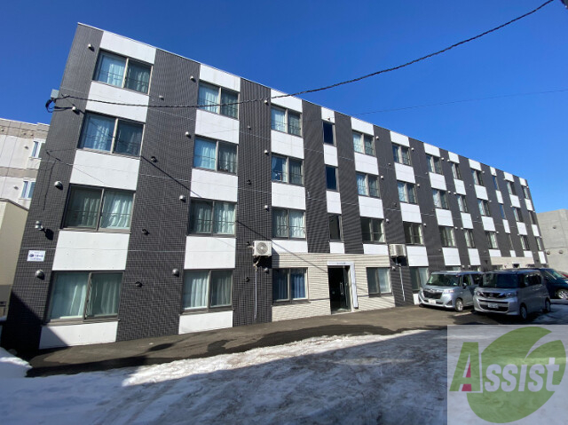 建物外観　札幌市中央区南２３条西「Ｅｌｖｉｔａ山鼻」