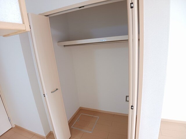 収納　十分な収納スペースがあります