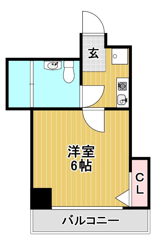 ミストラル本町ウエストの間取り写真