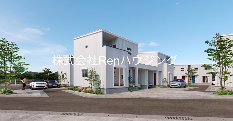 松茂新築戸建の外観写真
