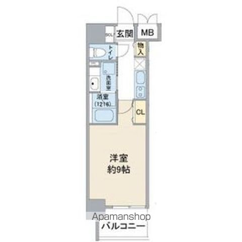 スリーアイランドタワー名駅北の間取り写真