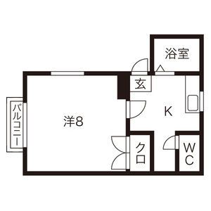 ＪＲ東北本線 岩手飯岡駅 徒歩19分 2階建 築39年の間取り写真