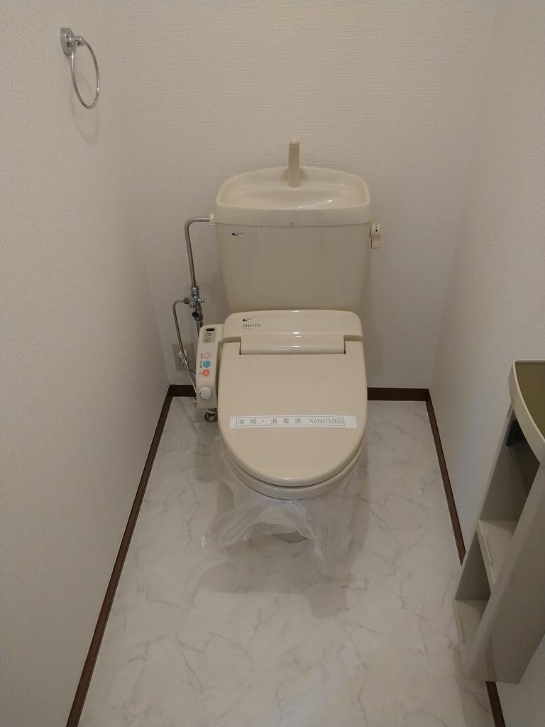 ＪＲ常磐線 東海駅 徒歩7分 2階建 築28年のトイレ写真