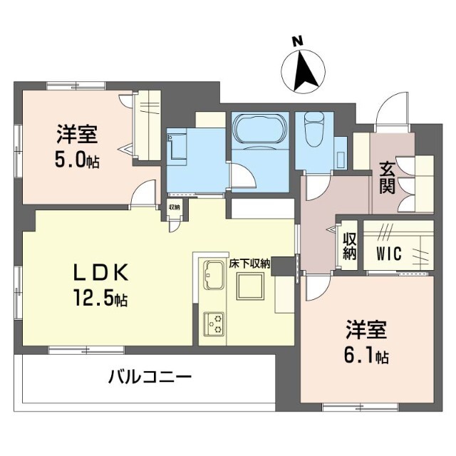 シャーメゾン丸井Ａの間取り